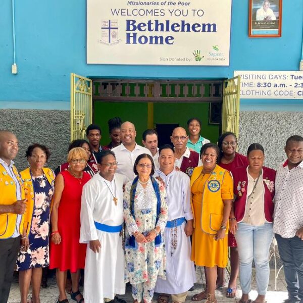 Dr Oswal visit to Bethlehem Home