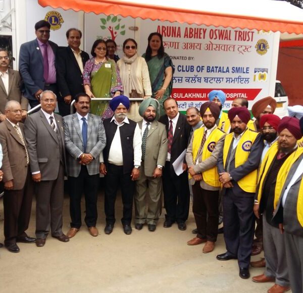 MMV donated to Lions Club of Batala Smile