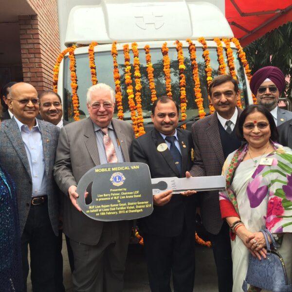 MMV donated to Lions Club Faridkot