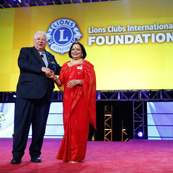 Lions International Convention recognition.