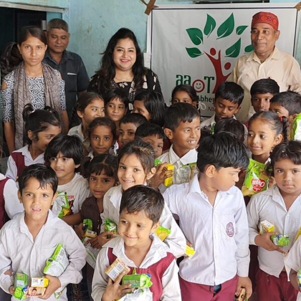 Donation to the underprivileged children in Anmol NGO, Chhatarpur