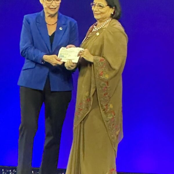 Honour received at Orlando Lions International Convention.
