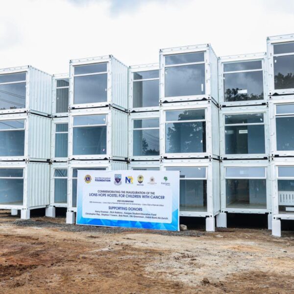 Commemorating the Inauguration of the Lions Hope Hostel for Children with Cancer on 5th May 2026 at Nairobi , Kenya.