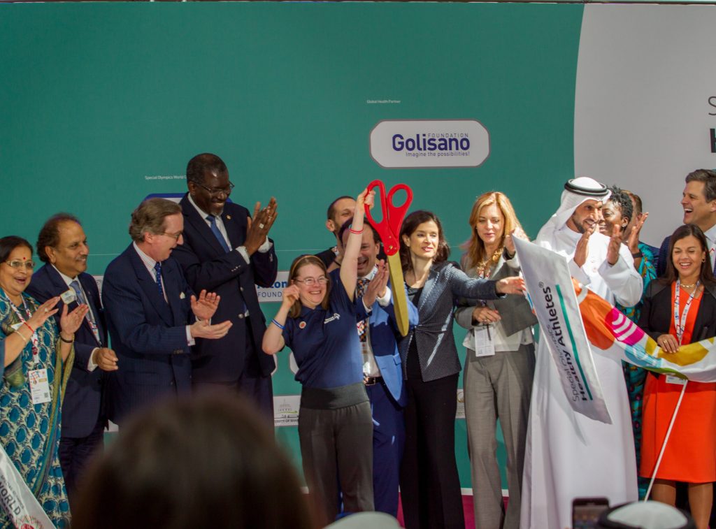 Celebration of Special Olympics International Inauguration in Abudabi