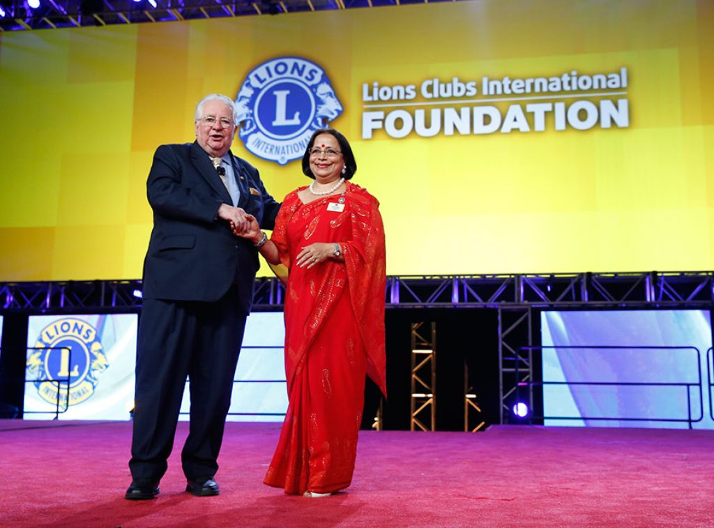 Lions International Convention recognition.