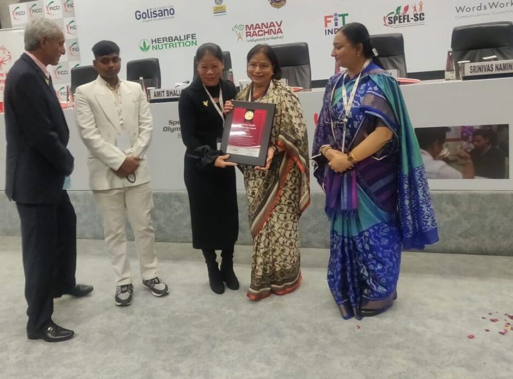 Received Golisano Award SOI in Delhi