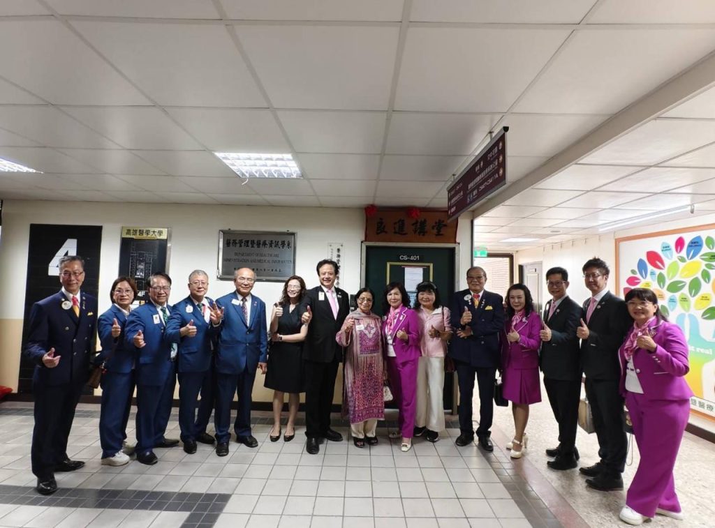 Dr Aruna Abhey Oswal visit to Lions Clubs International Multiple District 300 in Taiwan in April 2026